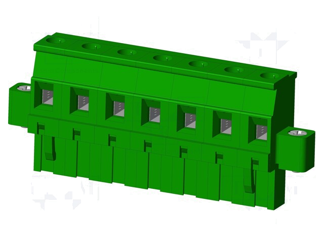 Connector: ontkoppelbare terminal strip; stekker; vrouwelijk Connector: ontkoppelbare terminal strip; stekker; vrouwelijk